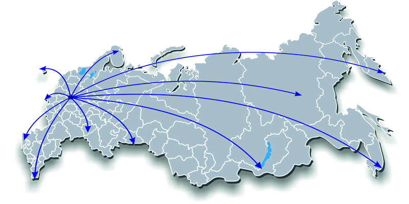 Региональная доставка транспортными компаниями по всей России